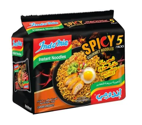 اندومي مقلية حارة 90جم*5