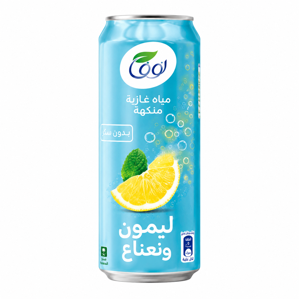مياه فوارة ليمون 250مل نوفا