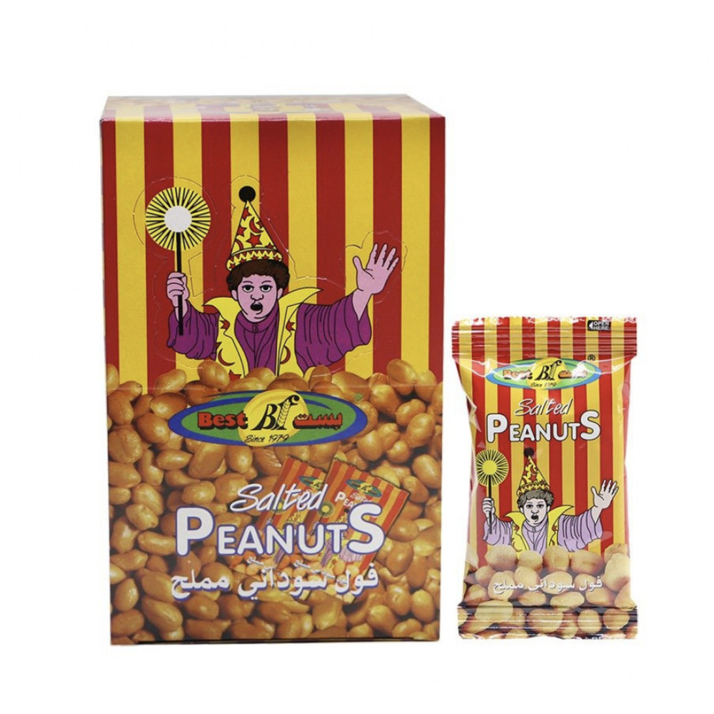 فول سوداني كرنش 31  جم *12