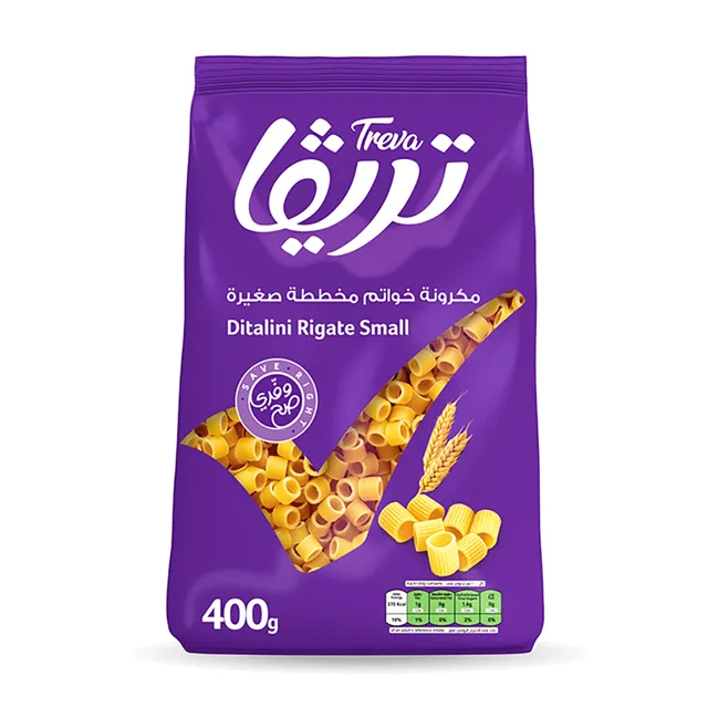 مكرونة اجراس مخططة تريفا 400جم 316