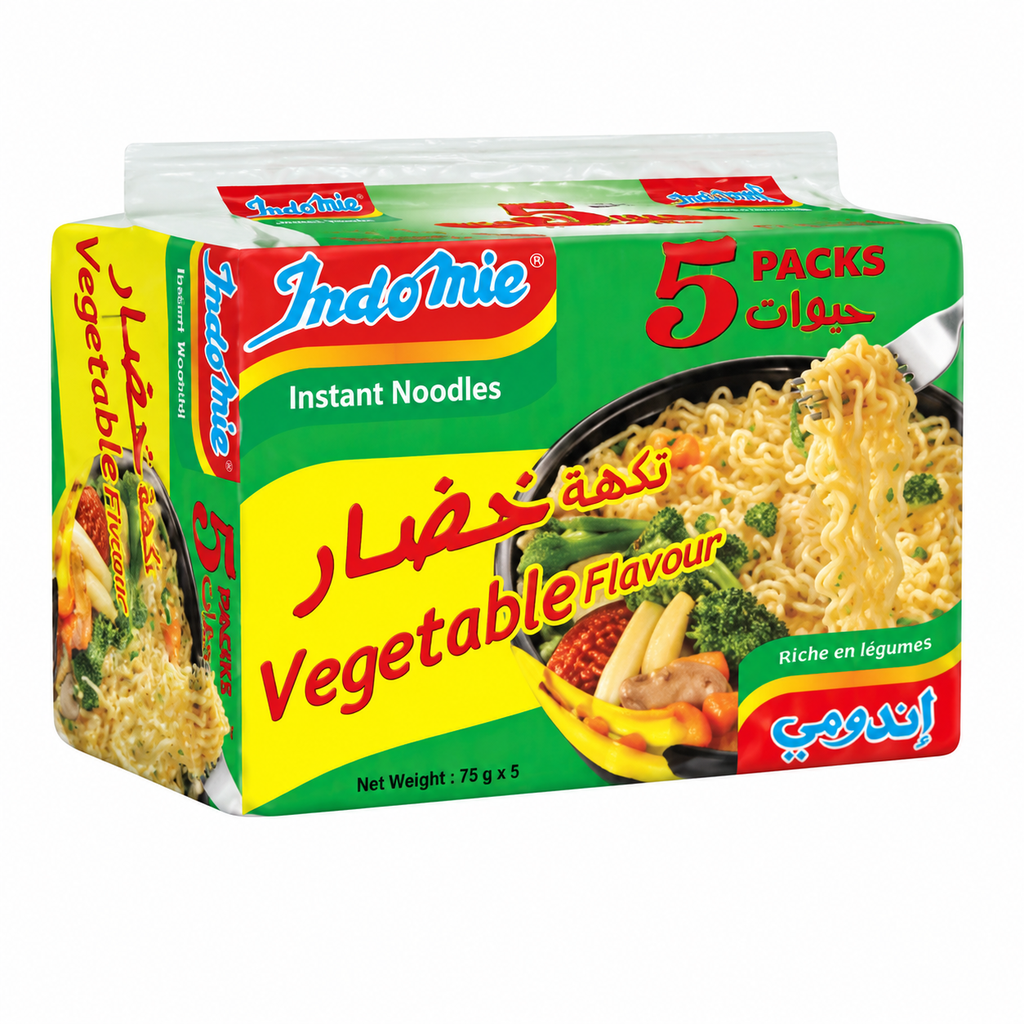 اندومي خضار 75  جم *5