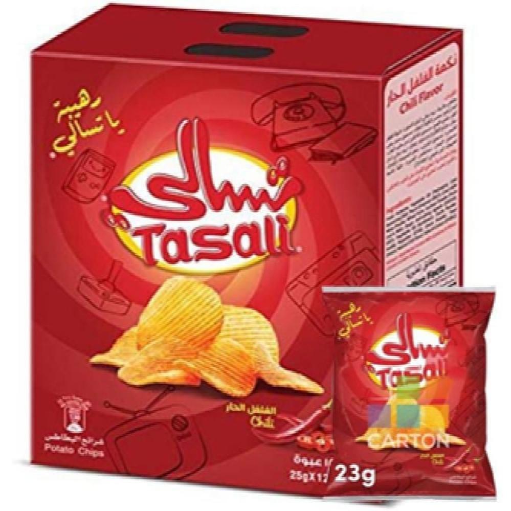 تسالي بالفلفل الحار 25جم*12