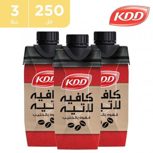 كفي لاتية قهوة بالحليب 250  مل kdd