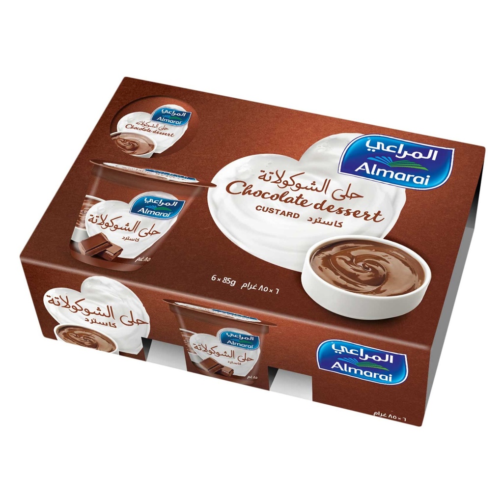 حلى الشوكولاته المراعي 85جم*6