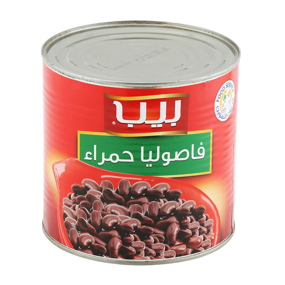 فاصوليا حمراء بيب 2500ج