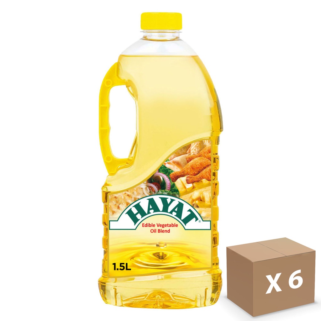 زيت حياة 1.5  لتر*6