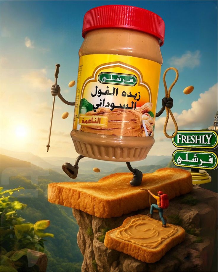 بودرة زبدة فول سوداني فرشلي 6.5اونز