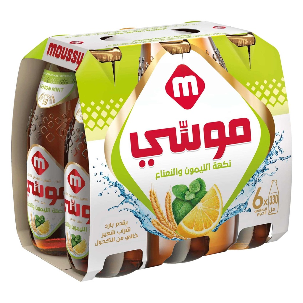 موسي ليمون نعناع 330مل