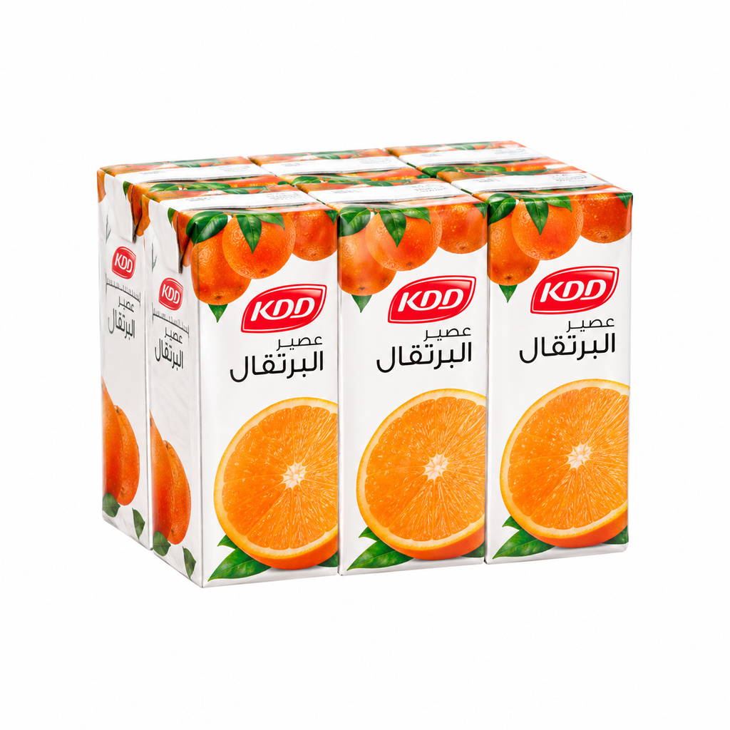 عصير برتقال 180مل kdd