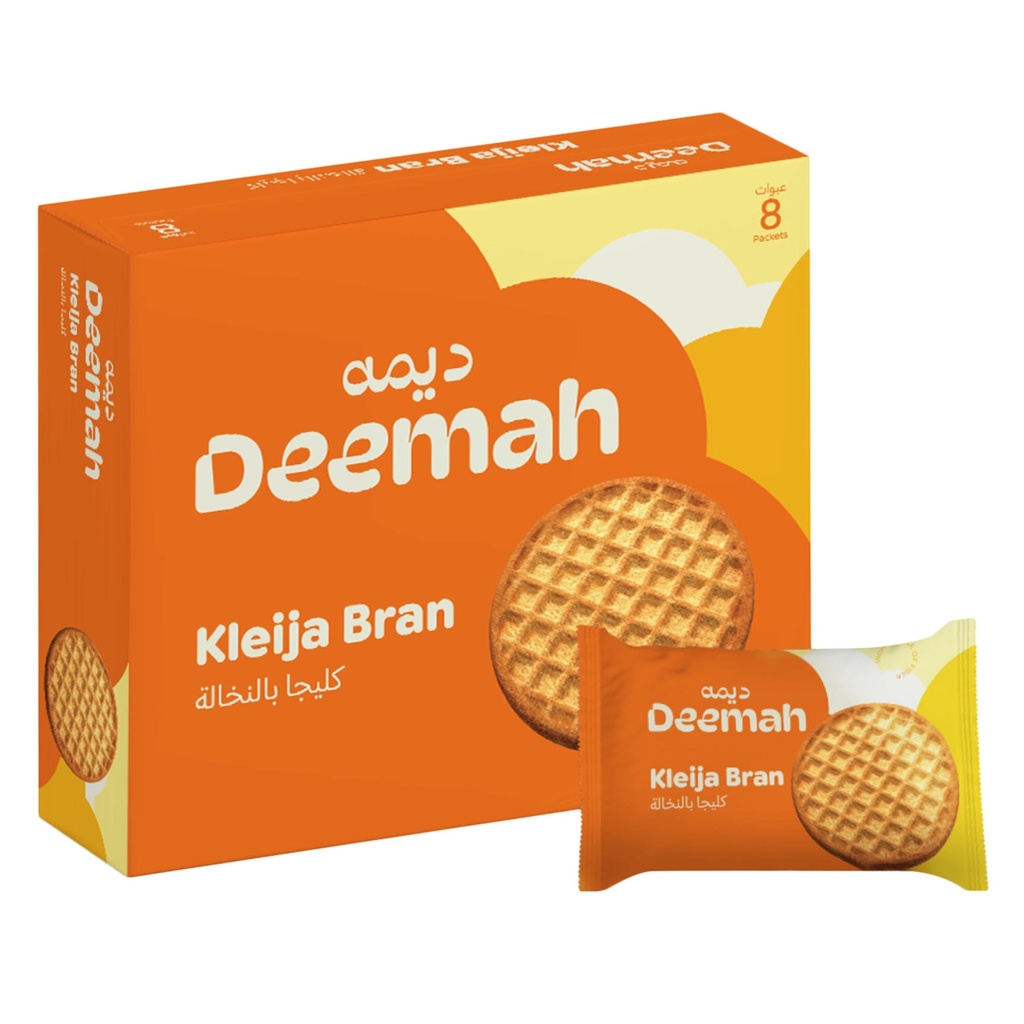 ديمه كليجا بالنخالة 62جم*8