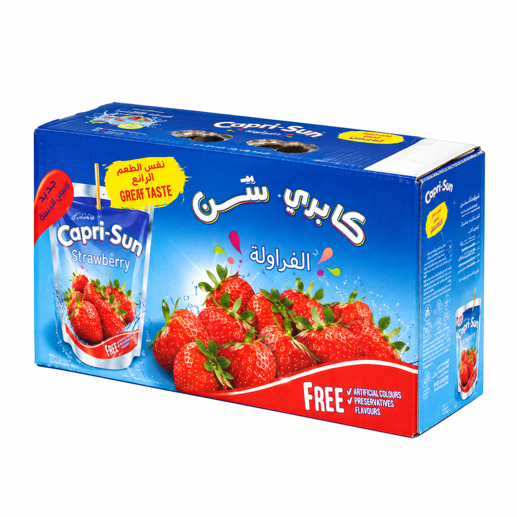 كابري صن فراولة 200 مل*10