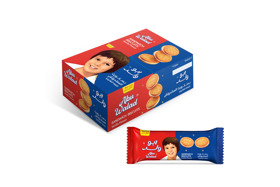 تيشوب ابو ولد بكريمة الفانيليا 30جم*12