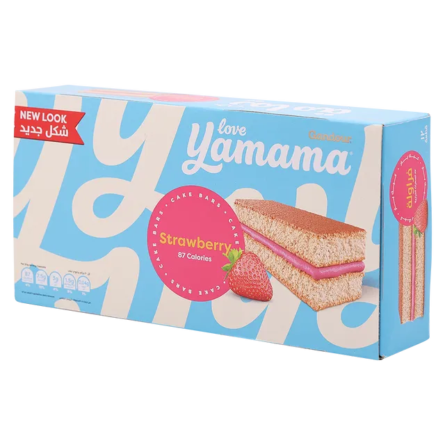يمامة كيك بالفراولة 20  جم *12