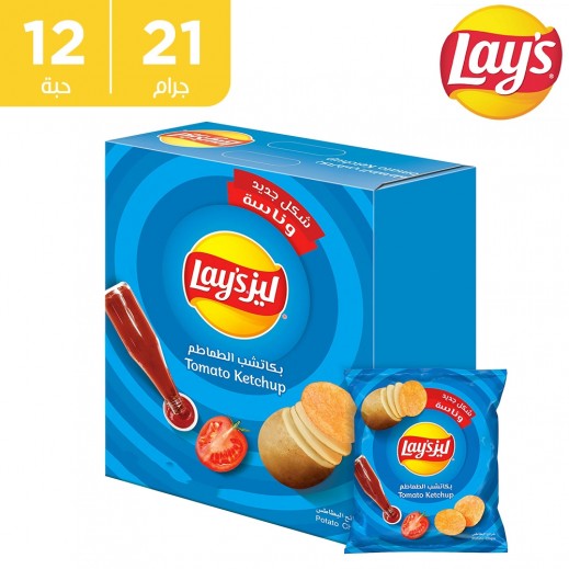 ليز بكاتشب الطماطم 21جم