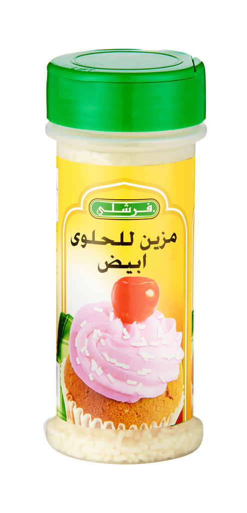 مزين للحلوى ابيض فرشلي 4.5اونز