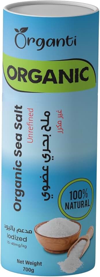 نيفي ملح البحر العضوى 450 غم*12