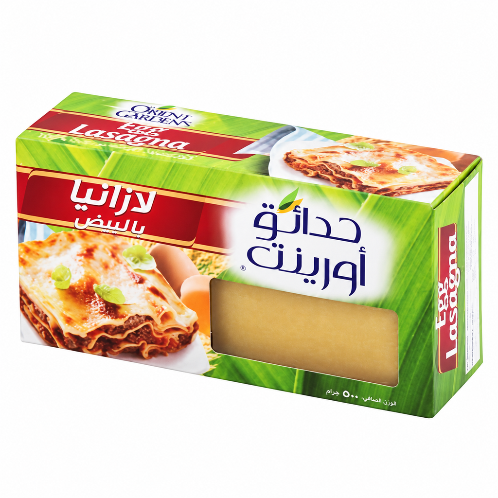 مكرونة لازانيا بالبيض أ.ج500ج