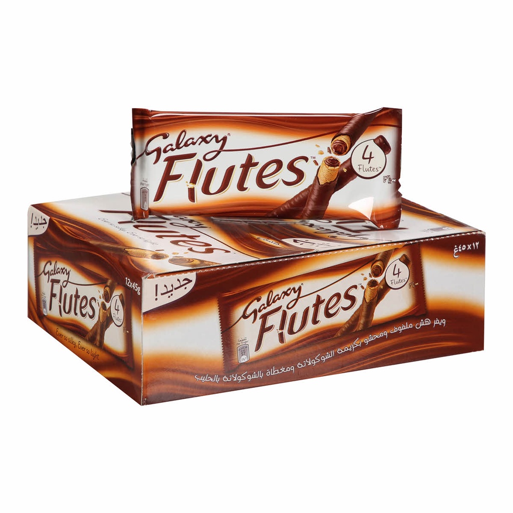 جالكسي فلوتس 4 اصابع 45 جم*12