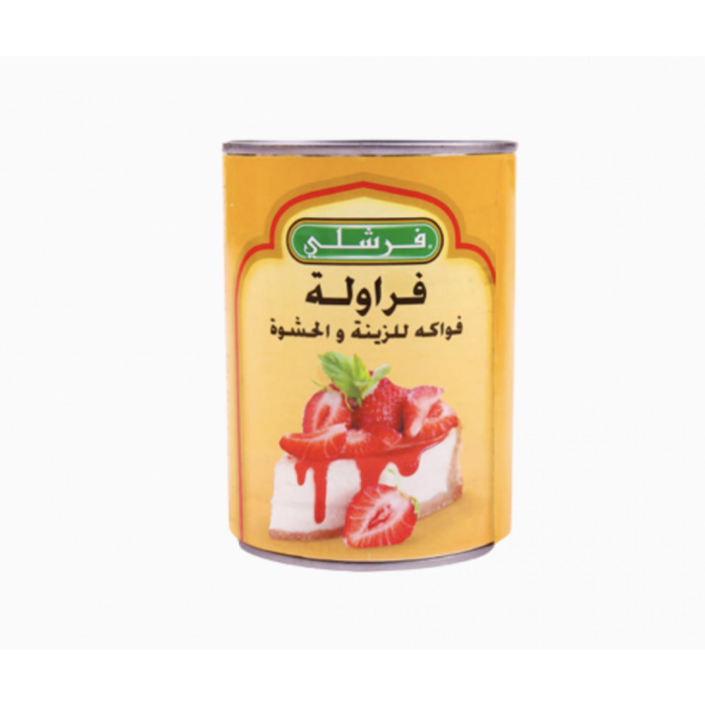 مركز الفراولة خالي من السكر فرشلي 18اونز