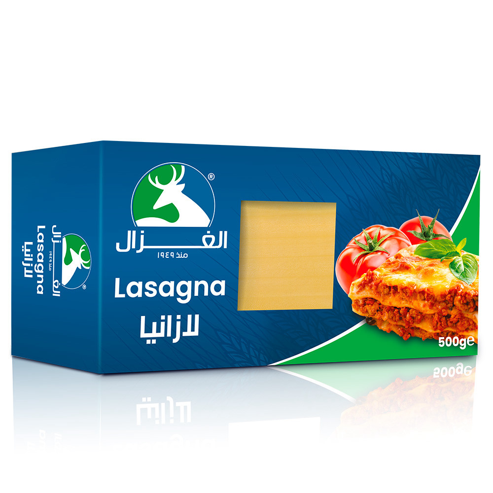 مكرونة لازانيا حبوب كاملة أ.ج 13.25اونز