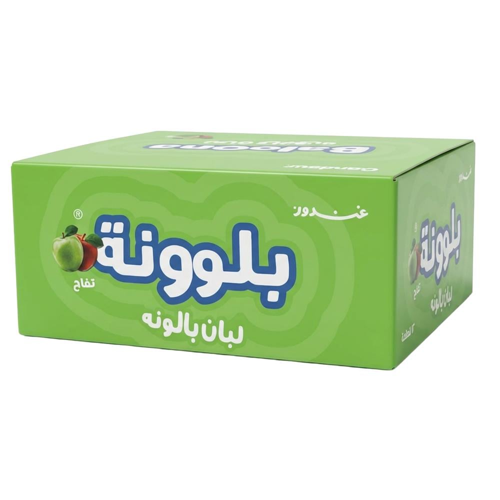 لبان بلونة تفاح