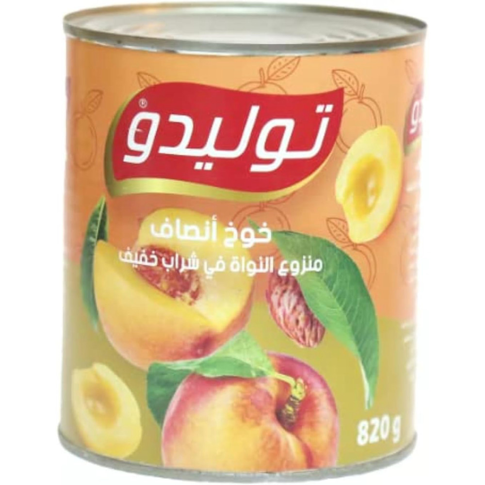 خوخ انصاف بالشراب الخفيف فرشلي 840ج