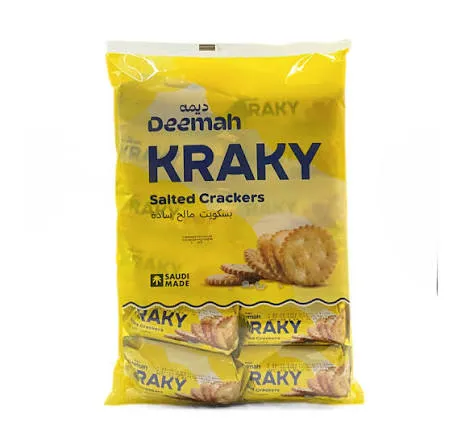 بسكوت كراكي مالح سادة42جم*12