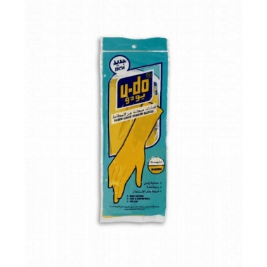 قفازات يودو مطاط وسط