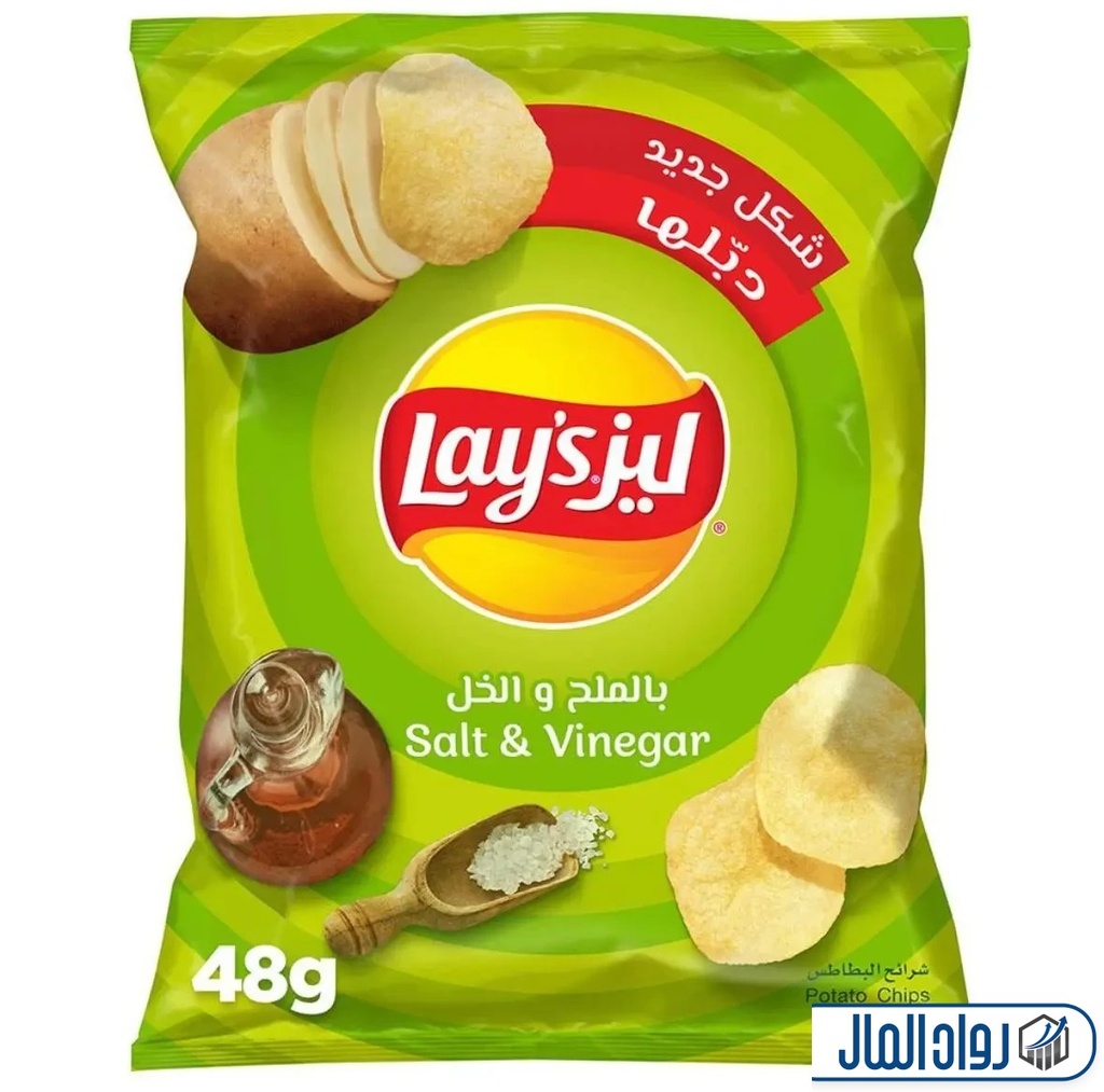 رقائق بطاطس نكهة كريمةحامضة+بصل ليغو160ج