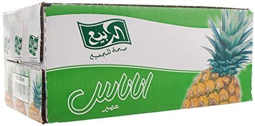 عصير اناناس الربيع 185مل*18