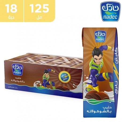حليب شوكولاتة نادك 125مل*18