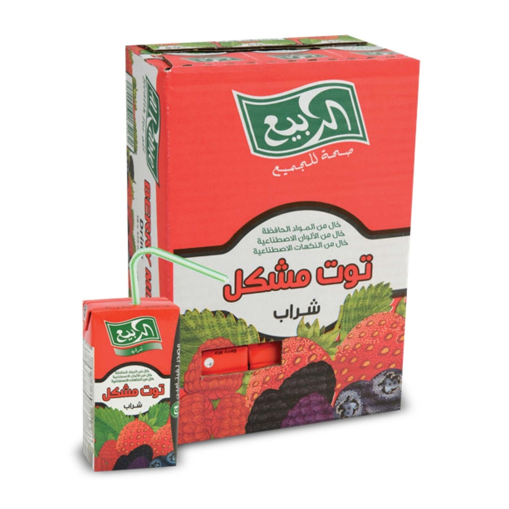 شراب التوت المشكل 125  مل الربيع