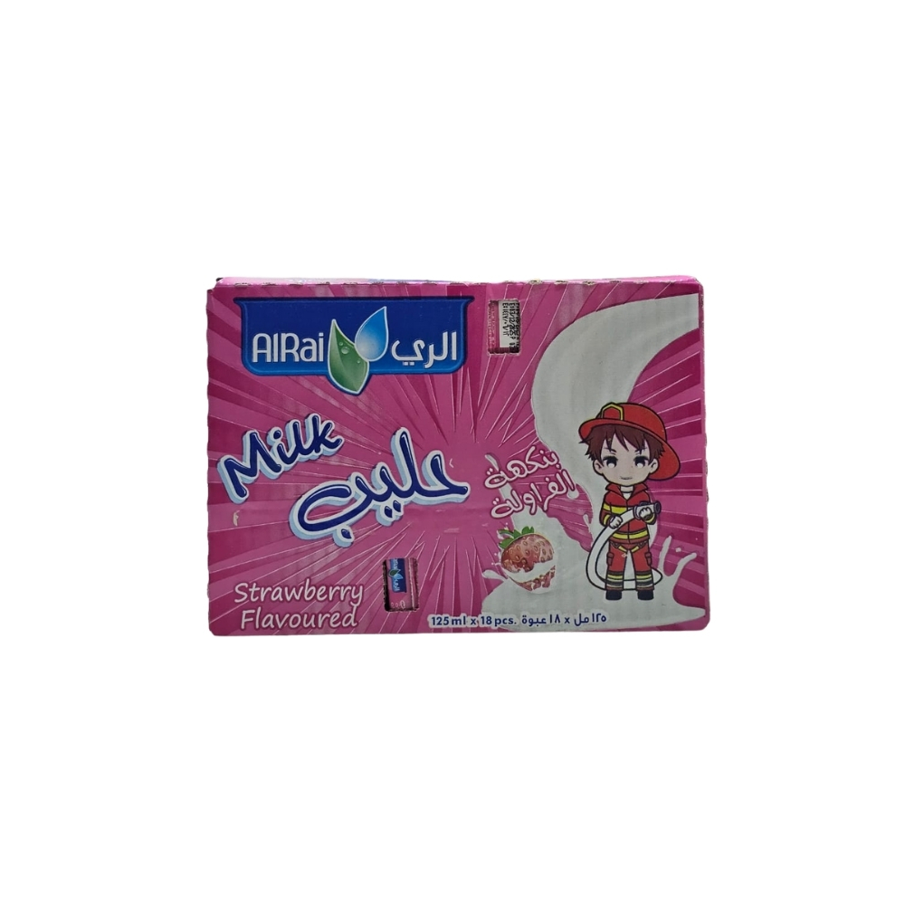 حليب بالفراولة 125 مل الري