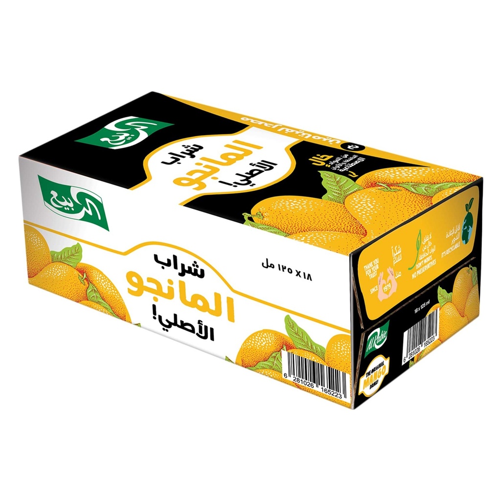 شراب المانجو 125  مل الربيع*18