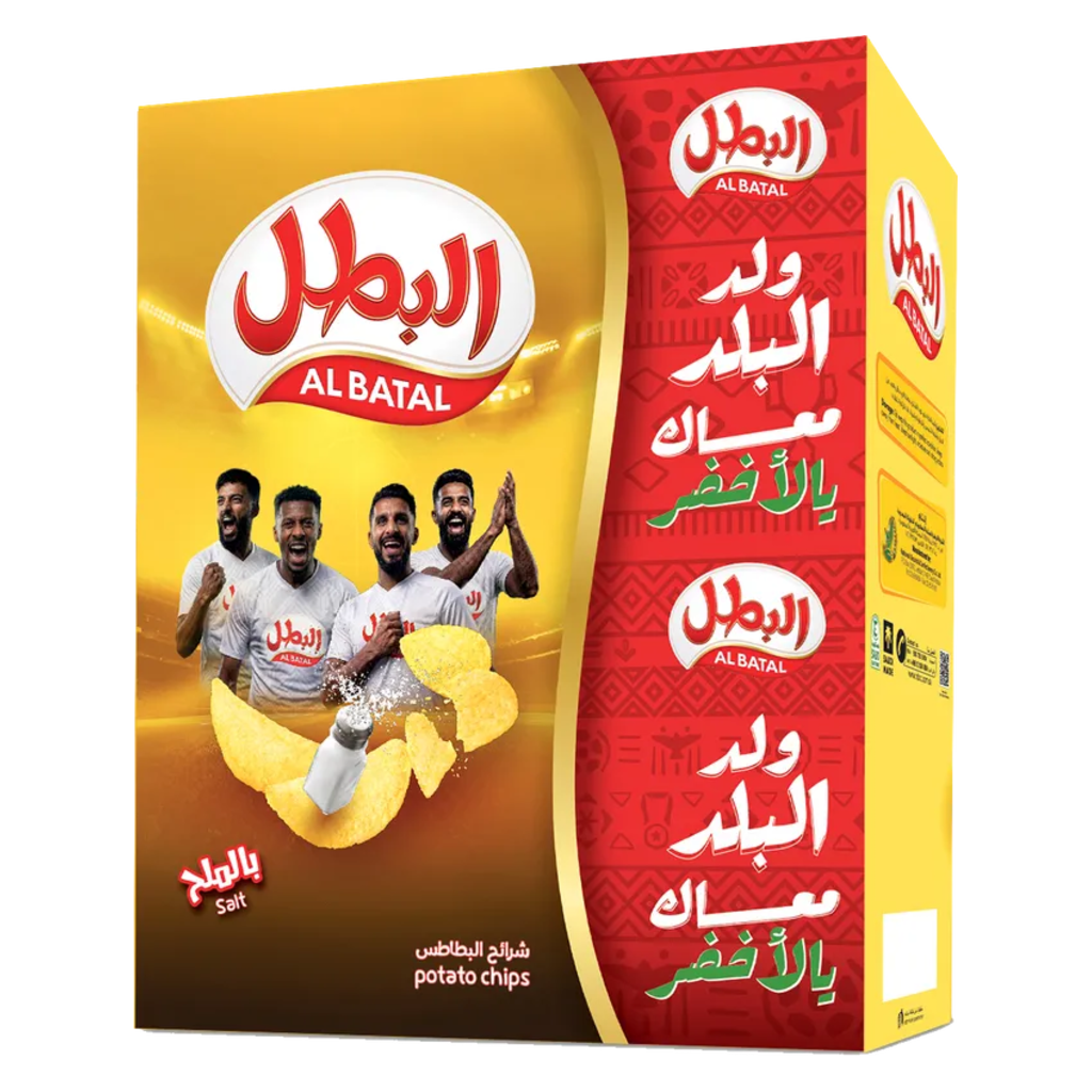 البطل بطاطس ملح 12جم*20
