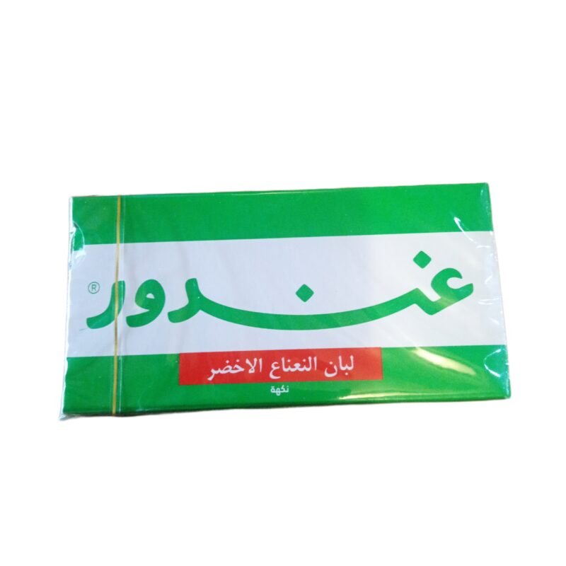 لبان غندور نكهه النعناع الاخضر