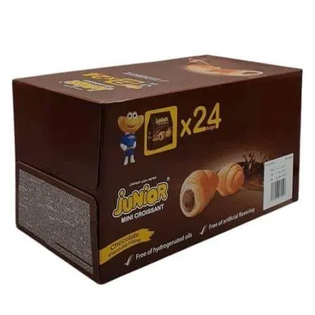 جونيور ميني كرواسان بالشوكولاته*24