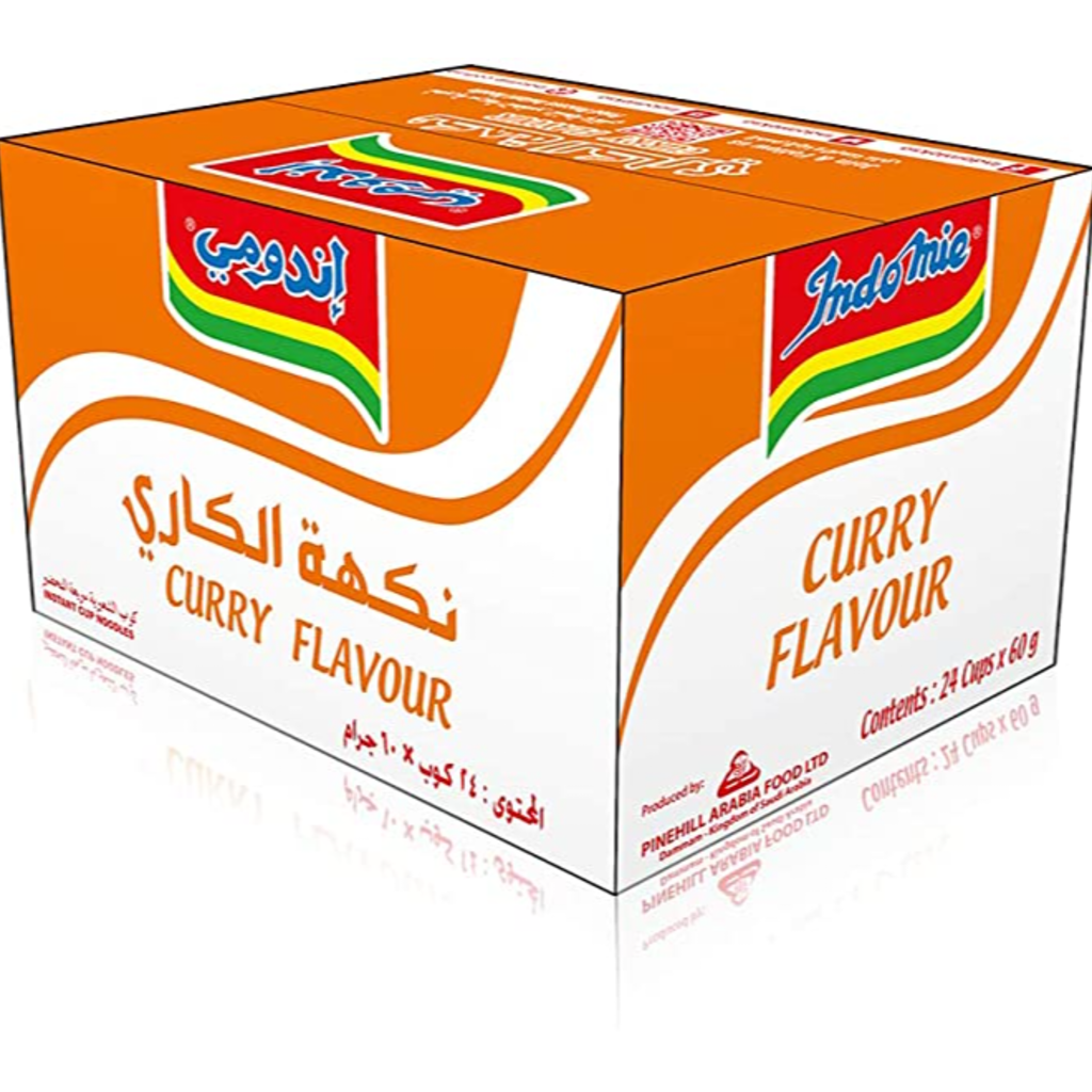 اندومي كوب نكهة الكاري 60 جم *24