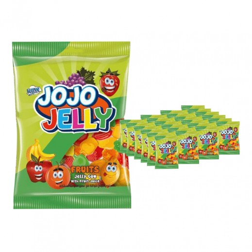 جيلي زازي فواكه مشكله 40جم*24