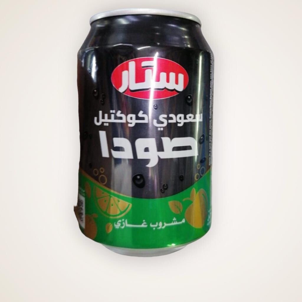 ستار سعودي كوكتيل مشروب غازي 300  مل