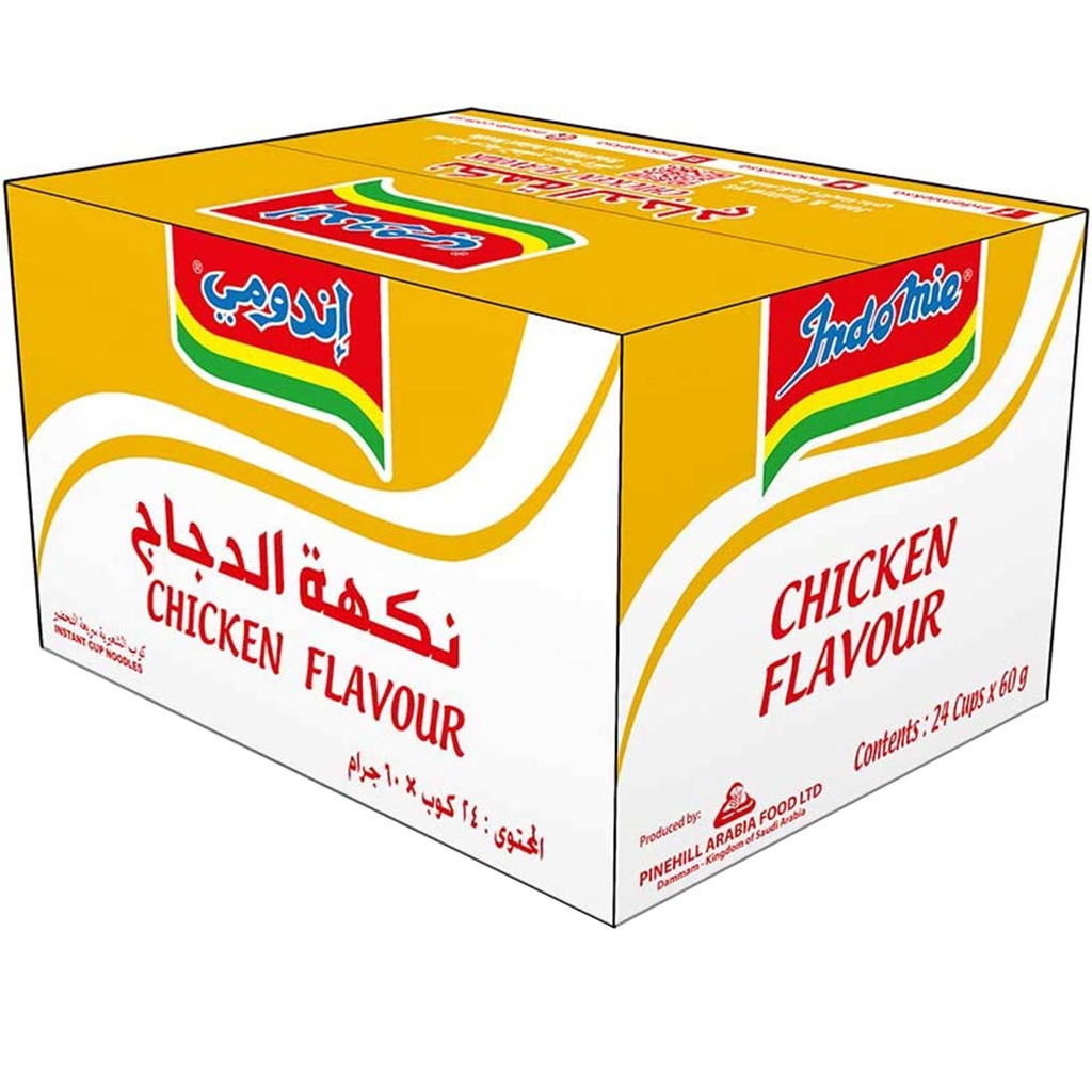 اندومي كوب نكهة الدجاج 60 جم*24