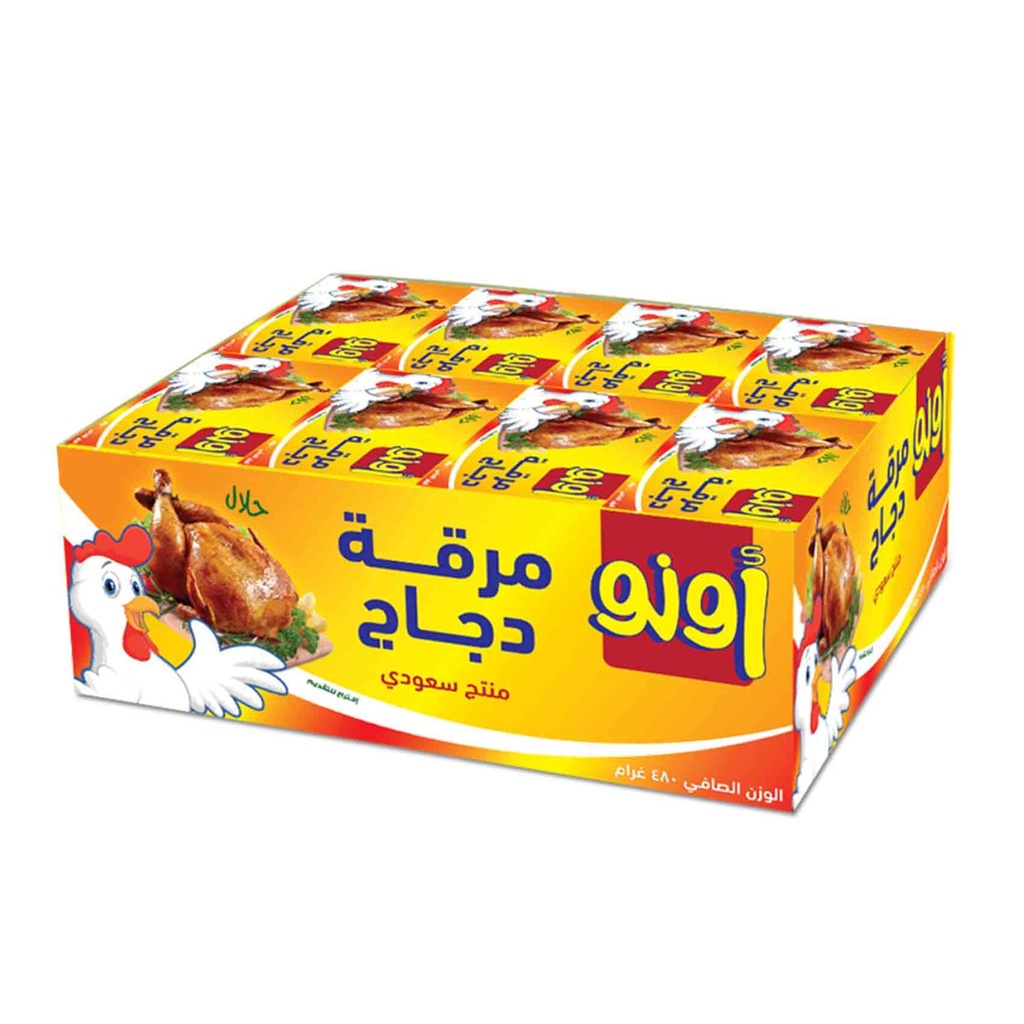 مرقة دجاج اونو 18  جم