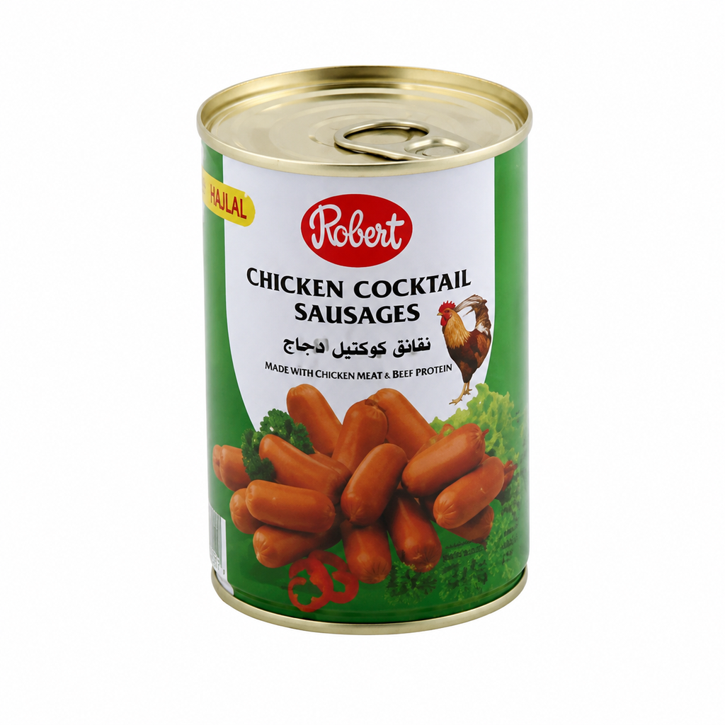 لحم سجق كوكتيل الدجاج روبرت 425ج