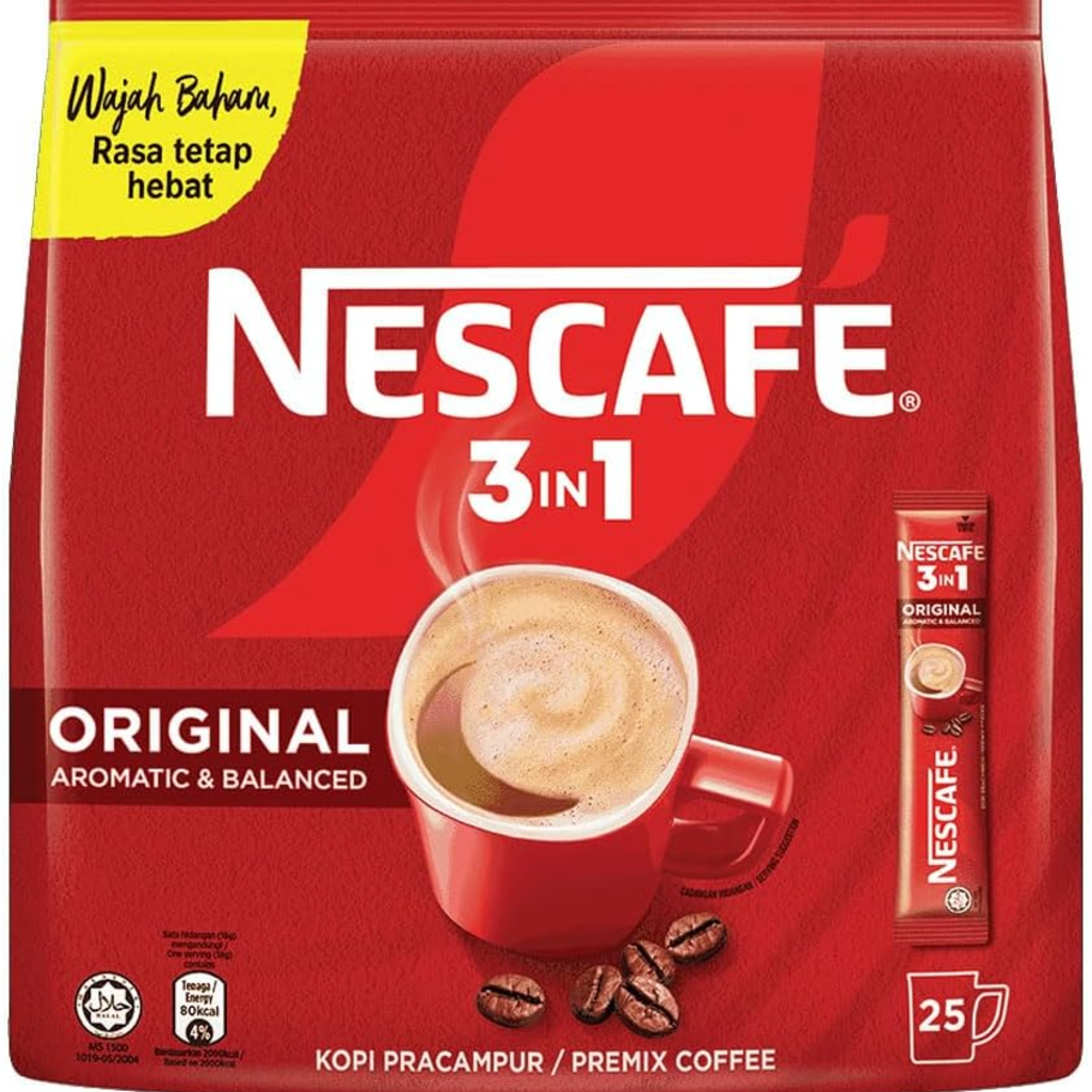 نسكافية 3*1 18جم*25