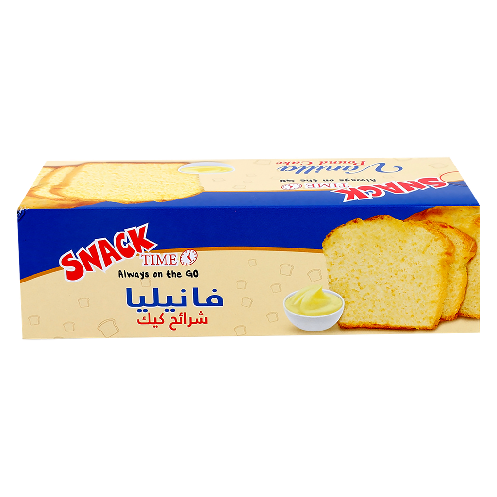 شرائح كيك نكهة الفانيلا 65  جم