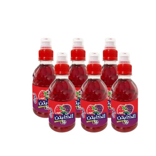 كابتن توت رياضي 250مل *6