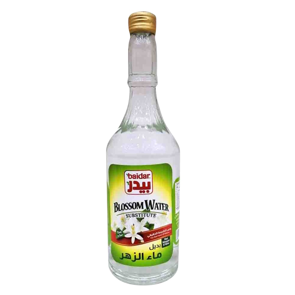 بيدر ماء زهر كبير زجاج 570  مل