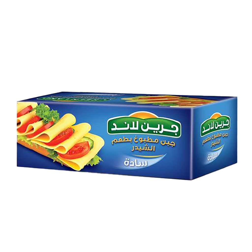 جبنة شيدر عمارة لاند وزن 1800  جرام