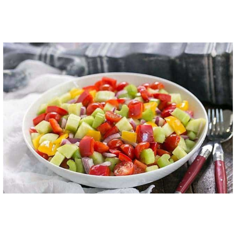 سلطة خضار مقطعة