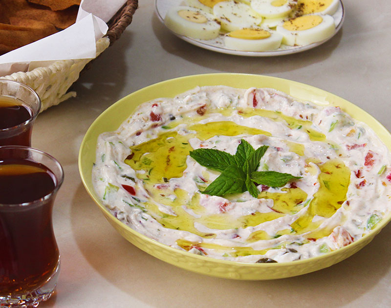 لبنة الخضار